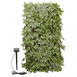 Solar Inlit Ivy 180x60cm Trellis with LED lights, decorative garden panel – Keans Claremorris