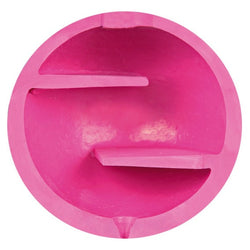 Pink dog activity treat ball for interactive play and mental stimulation | Keans Claremorris