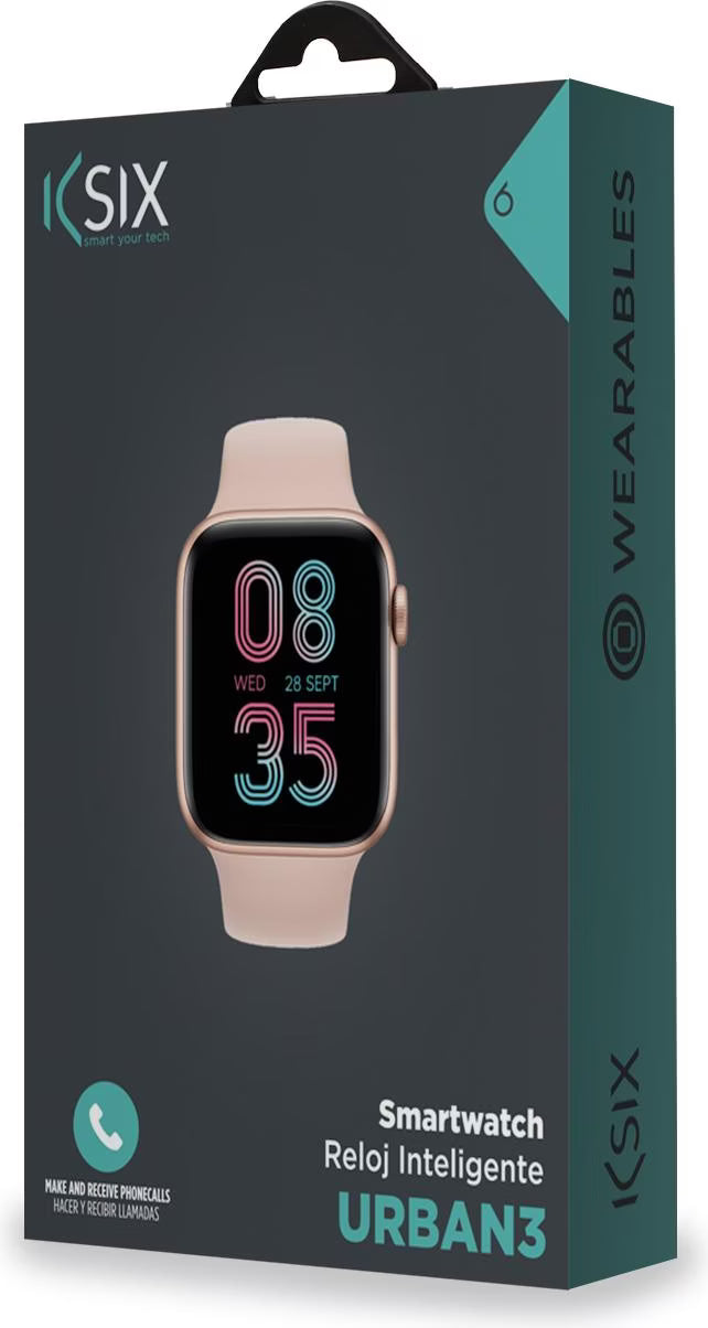 Ksix Smartwatch Urban 3 Rose Gold | 120461 - Image 7