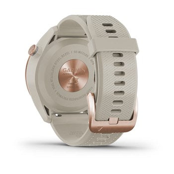 Garmin Approach S42 Golf Watch Rose Gold with Light Sand Band – GPS Smartwatch for Golfers | Keans Claremorris