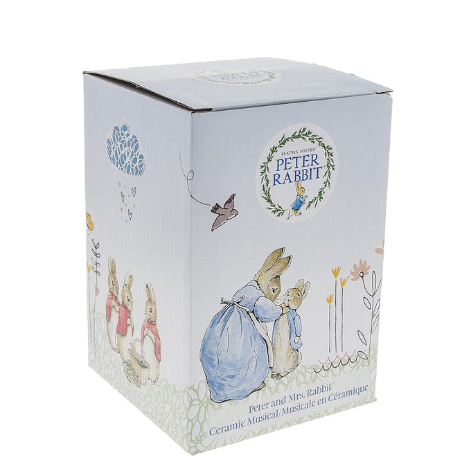 Peter Rabbit Ceramic Musical Figurine - Image 4
