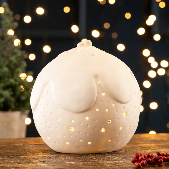 Belleek Living Plum Pudding Luminaire - Image 2