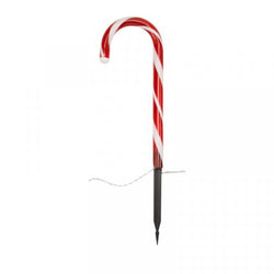 CandyCane Stakes Set of 6 festive red and white striped garden stakes – Keans Claremorris holiday decor