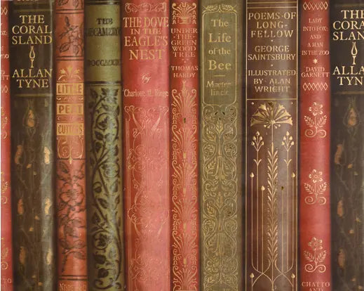 Giftwrapping Paper Gold Foil Book L.200cm x 70cm - Image 2