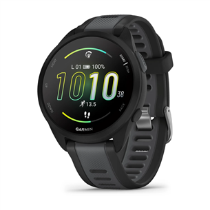 Garmin Forerunner 165 Music GPS Watch Black & Slate Grey with AMOLED display, 11-day battery, GPS, music, from Keans