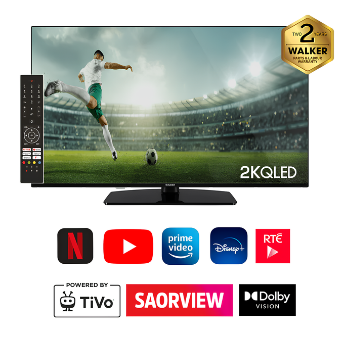 Walker 40'' QLED, Smart TiVo, Borderless, TV | WPS2KQLED40251 - Image 2