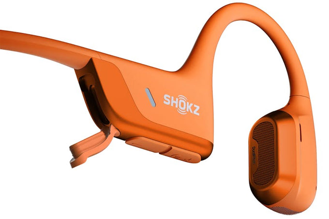Shokz OpenRun Pro 2 Orange Open-Ear Wireless Headphones – Lightweight, Bone Conduction Tech | Keans Claremorris