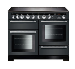 Rangemaster Encore Deluxe 110 Induction Range Cooker | Chrome Trim