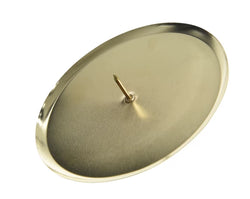 Light Gold Iron Candleholder Pack of 4 with Shiny Finish – Elegant Home Decor by Keans Claremorris