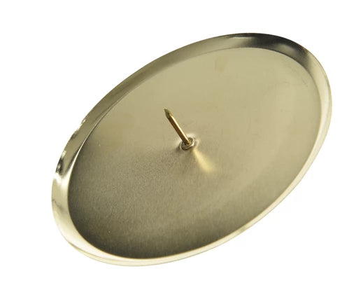 Light Gold Iron Candleholder Pack of 4 with Shiny Finish – Elegant Home Decor by Keans Claremorris