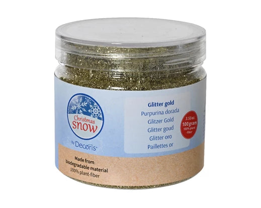 Bottle Glitter Shiny Gold 100g
