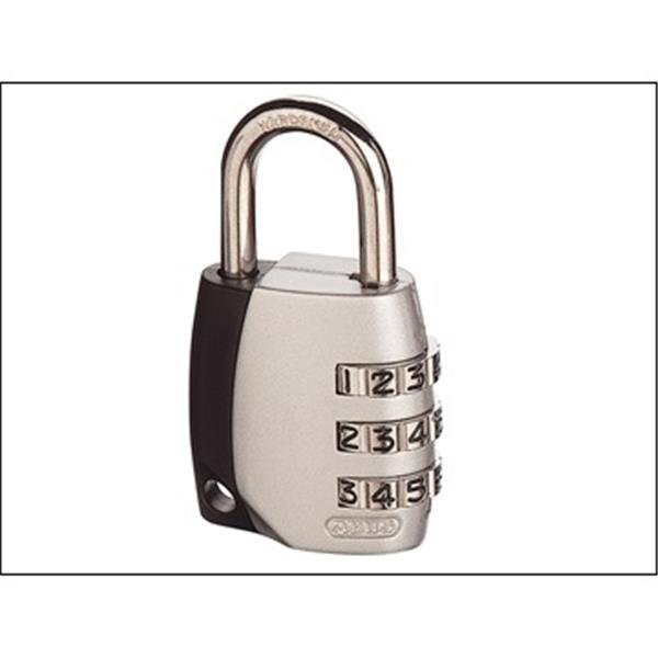 Abus Traveller Combination Padlock with 4-digit code, ergonomic design, secure lock – available at Keans Claremorris.