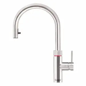 Quooker 3XRVS PRO3 Flex stainless steel 3-in-1 boiling water tap with pull-out hose and 3L tank, at Kean’s Claremorris. –