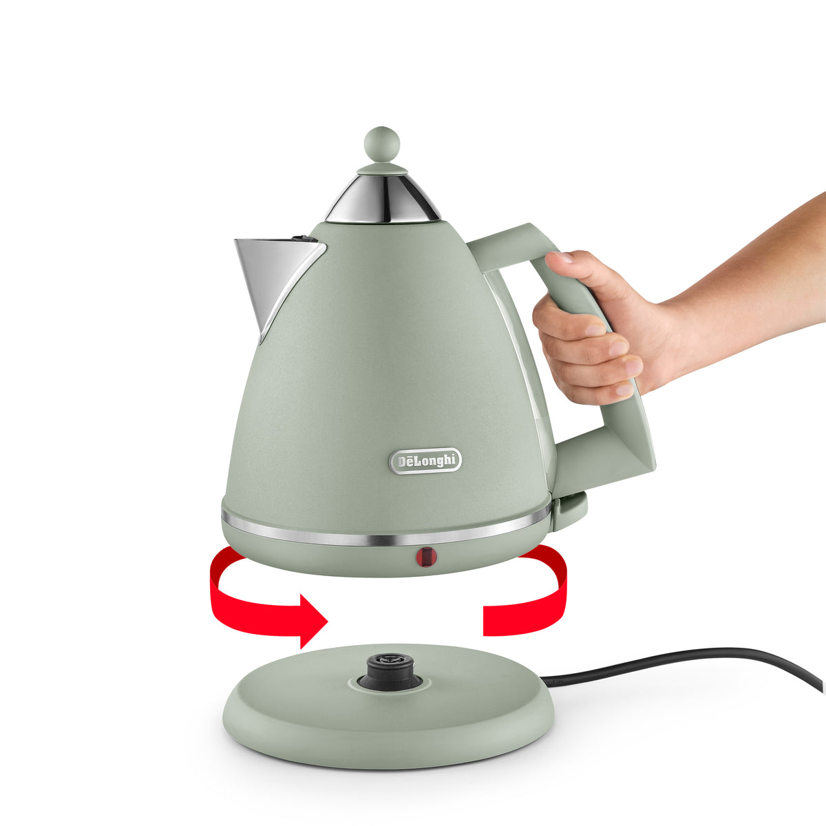 DeLonghi Argento Kettle - Flora Green - Image 3