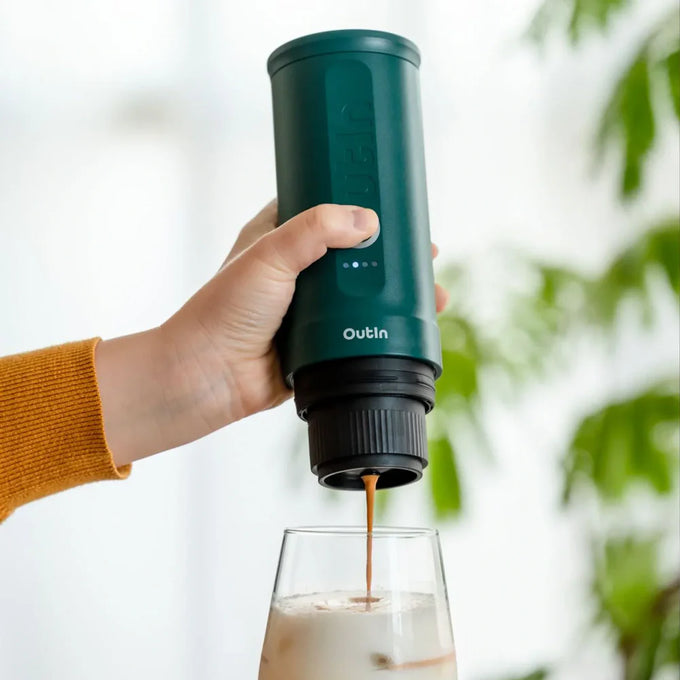 Outin Nano Portable Espresso Machine - Outin Teal|OTEM-01-Teal - Image 6