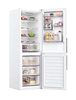 Hoover 186cm Fridge Freezer White | HOCE3T618FWK
