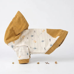 Wiggle & Wander - Dog Hoodie - Yellow