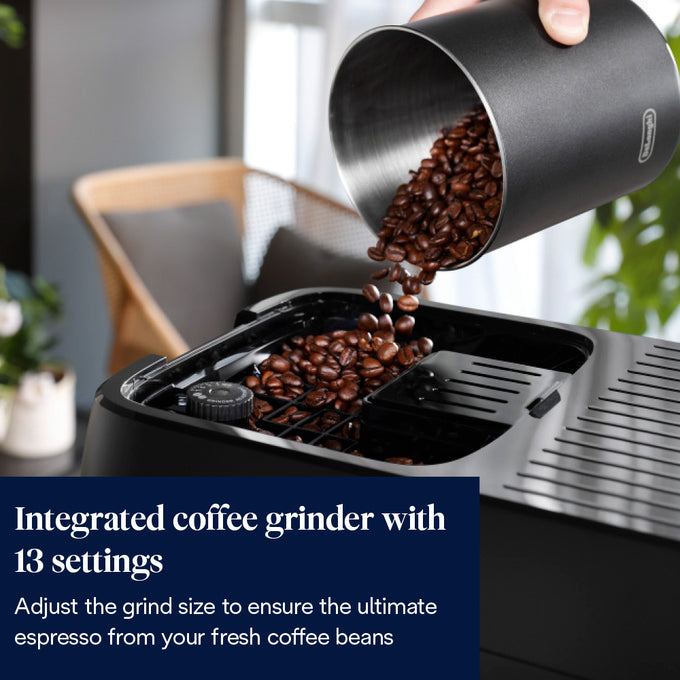 DeLonghi Magnifica Plus Automatic Bean to Cup Coffee Machine | ECAM320.60.B | Black - Image 7