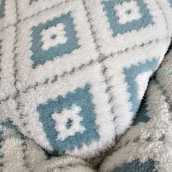 Wiggle & Wander - Dog Bed - Boho - Blue