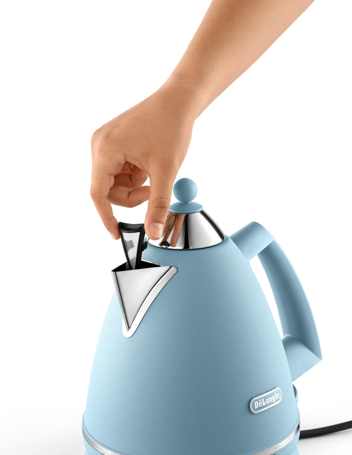 DeLonghi Argento Kettle - Flora Blue - Image 2