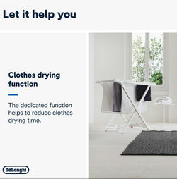 DeLonghi Tasciugo AriaDry 12L Multi Dehumidifier | DEX212SF | White