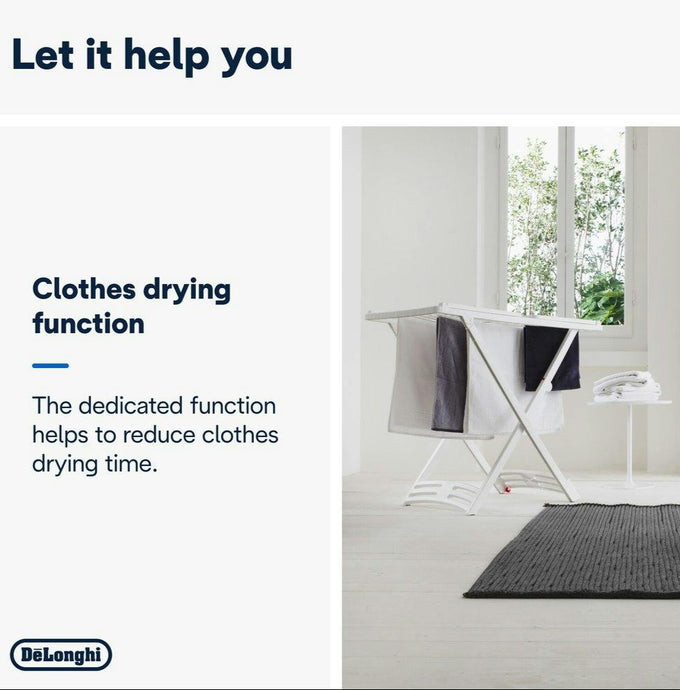 DeLonghi Tasciugo AriaDry 12L Multi Dehumidifier | DEX212SF | White - Image 3
