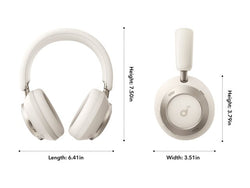 Soundcore Space One Pro HeadPhones | White