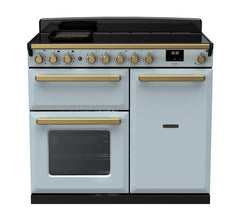 Rangemaster Induction Estel Deluxe 100cm Antique Brass Trim