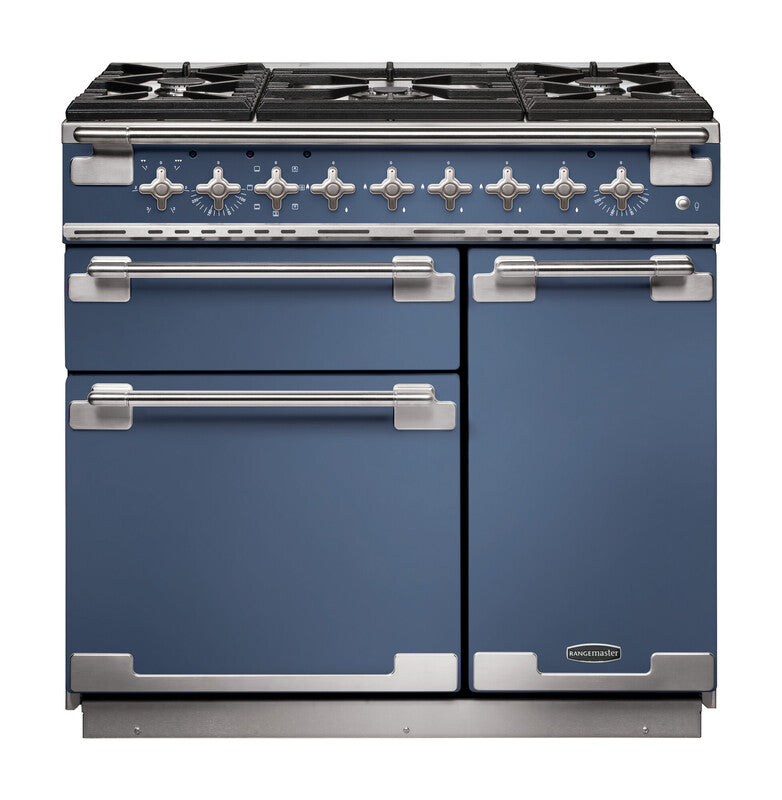 Rangemaster Elise 90CM Dual Fuel Range Cooker with oven and gas burners - available at Keans Claremorris