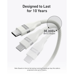 Anker USB-C to USB-C Charging Cable – 240W | White