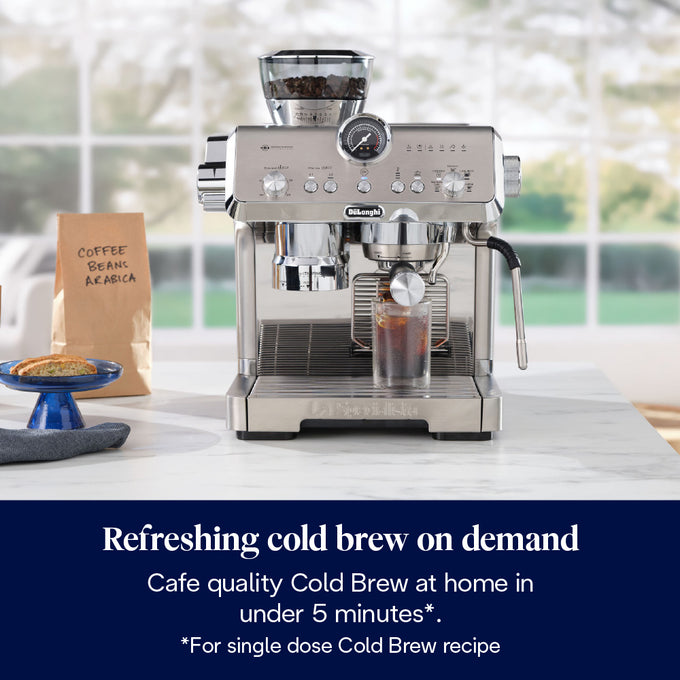 Delonghi La Specialista Opera Bean to Cup Coffee Machine with HomeCafe Kit, Stainless Steel | Keans Claremorris