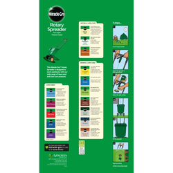 Miracle-Gro Rotary Lawn Spreader for even grass seed distribution, available at Keans Claremorris.