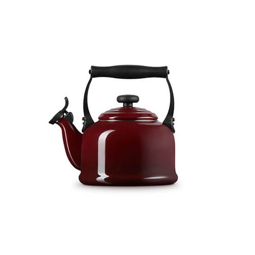 Le Creuset Traditional 2L Garnet Kettle - Durable Cast Iron, Classic Design | Available at Keans Claremorris