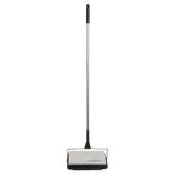 Dustcare Carpet Sweeper Silver EXS1002, lightweight manual floor cleaner, efficient dust removal - Keans Claremorris