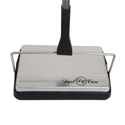 Dustcare Carpet Sweeper Silver EXS1002 with F4 SDC1001 brush, lightweight and efficient – available at Keans Claremorris.