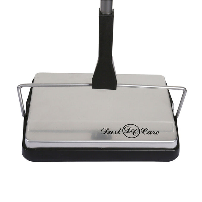 Dustcare Carpet Sweeper Silver EXS1002 with F4 SDC1001 brush, lightweight and efficient – available at Keans Claremorris.