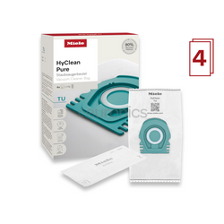 Miele HyClean Pure TU 4 pcs dust bags for vacuum cleaners – durable, high-efficiency filtration | Keans Claremorris