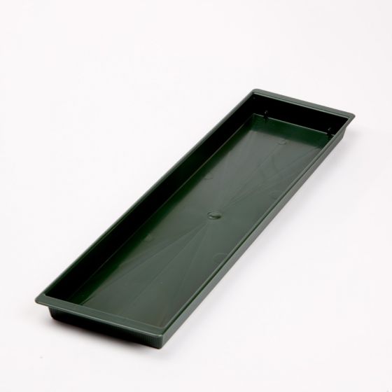 Green double floral tray 49cm, durable plastic for floristry and events – Keans Claremorris