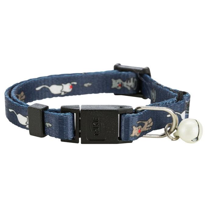 Nylon kitten collar XSmall with bell and elastic strap, adjustable for small cats – Keans Claremorris