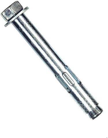 KT Sleeve Anchors 12x75mm, 15mm head, box of 50, low weight expansion anchors for concrete & brick - Keans Claremorris