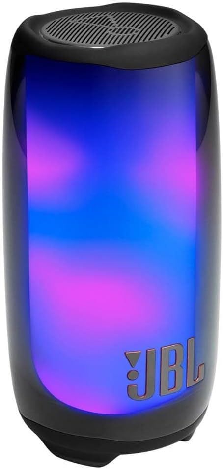 JBL PULSE 5 portable Bluetooth speaker with 360° light show, waterproof design - available at Keans Claremorris.