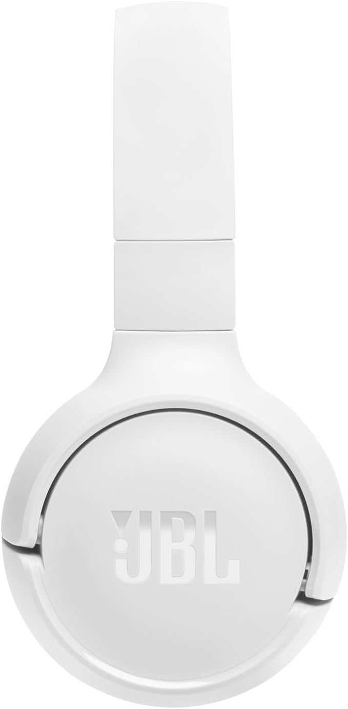 JBL Tune520BT Wireless On-Ear Headphones in White – Bluetooth, Lightweight Comfort | Keans Claremorris