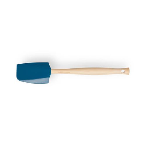 Le Creuset Medium Spatula in Deep Teal, heat-resistant silicone, non-stick safe, dishwasher safe – Keans Claremorris