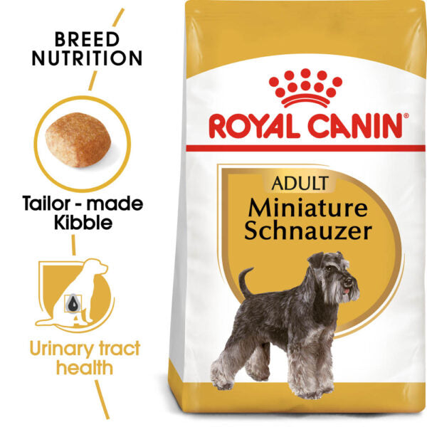 Royal Canin Miniature Schnauzer Adult Dog Food 7.5kg – Premium Nutrition at Keans Claremorris