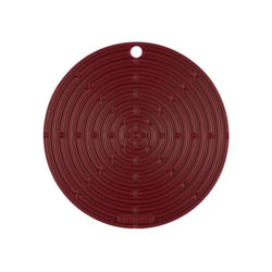 Le Creuset Garnet Round Cool Tool, heat-resistant silicone trivet, pot holder, jar gripper – Keans Claremorris