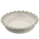 Belleek Living Tivoli Pie Dish, durable blue-grey stoneware, oven-to-table, microwave and dishwasher safe, at Kean’s