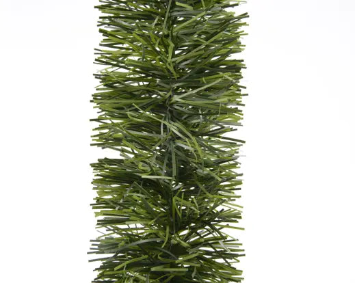 Green PVC Tinsel Garland 270cm