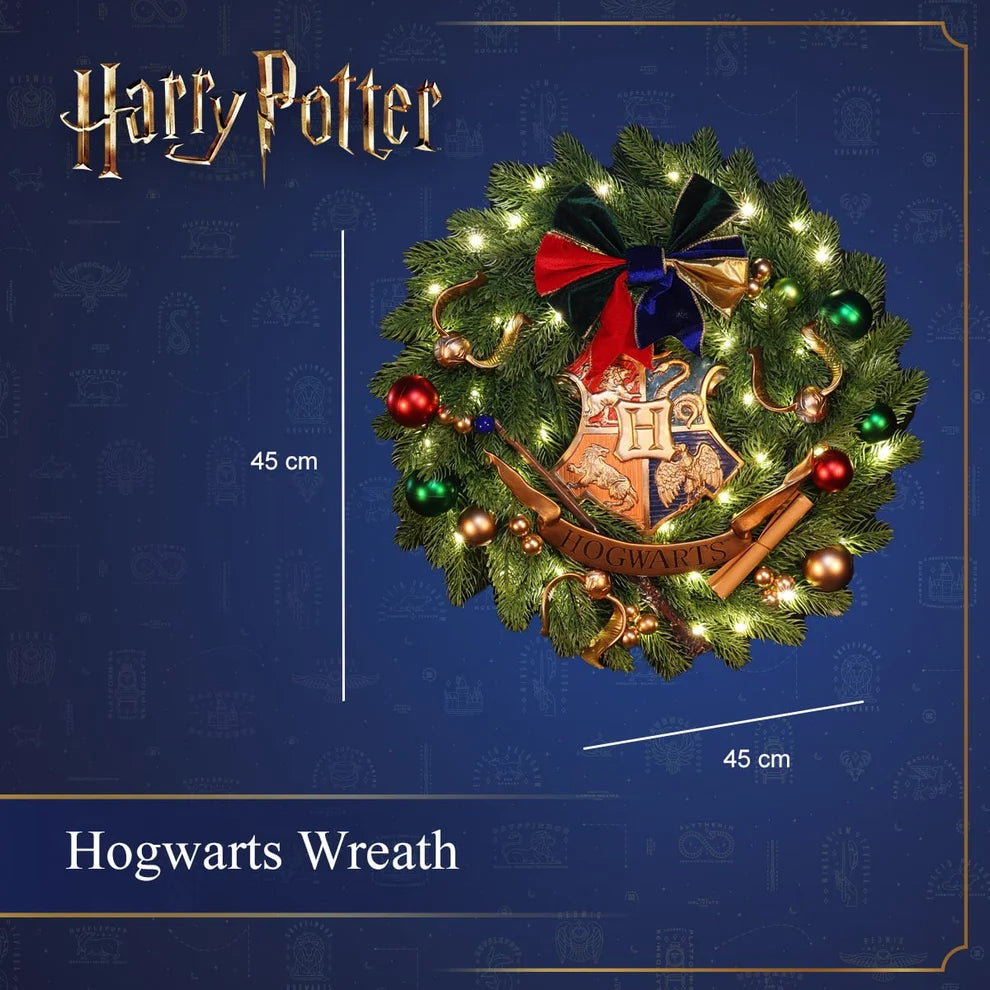45cm Hogwarts Wreath - Image 2