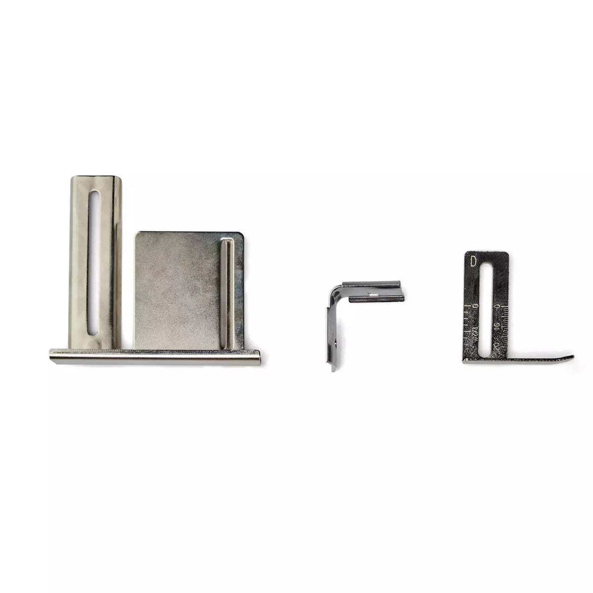 Metal guide fence and accessories for Einhell PXC 18V 3mm brushless planer bare unit on white background