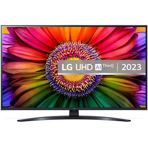 LG UR81 43" 4K UHD LED Smart TV - Black | 43UR81006LJ.AEK